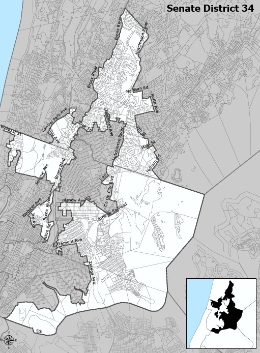 34th Senate District, the Epitome of a Republican Gerrymander