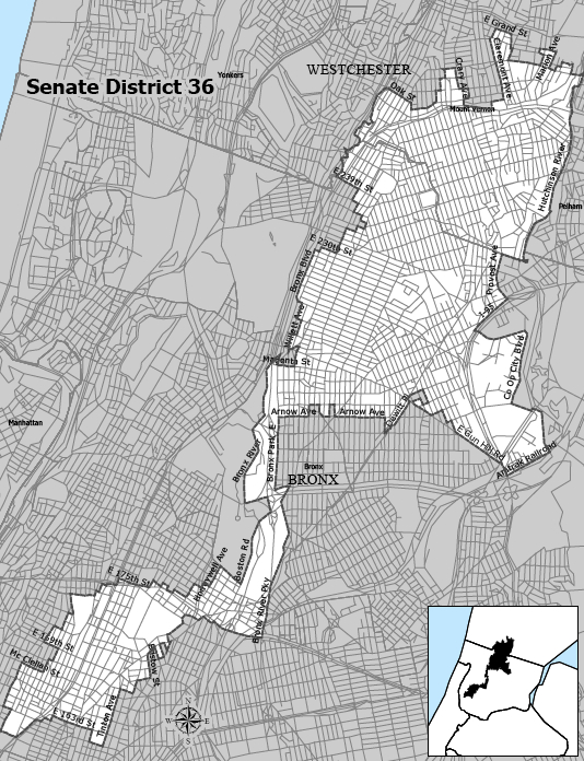 Ruth Hassell Thompson's 36th Senate District