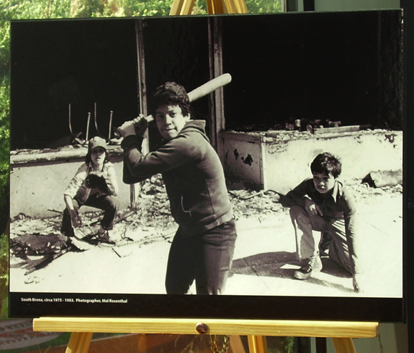 Playing Baseball in the Midst of Rubble