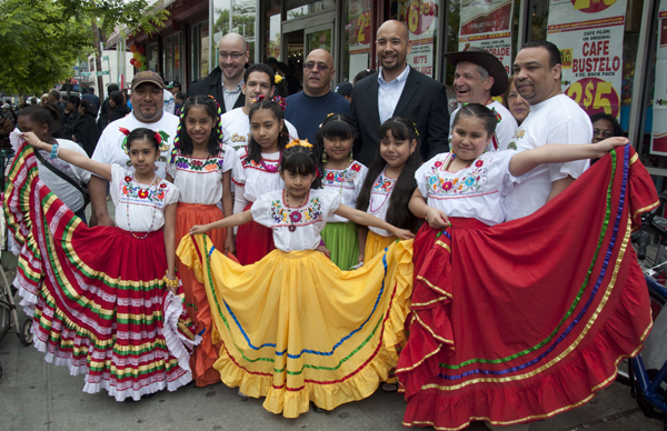 Senator Gustavo Rivera and Borough President Ruben Diaz Jr.