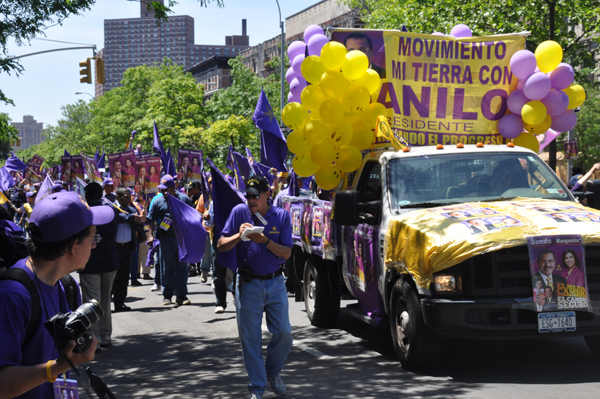 The PLD Marches Along Broadway