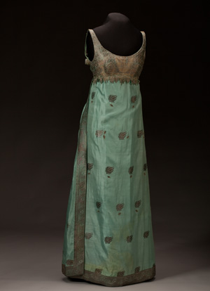 A dress designed by Ann Lowe