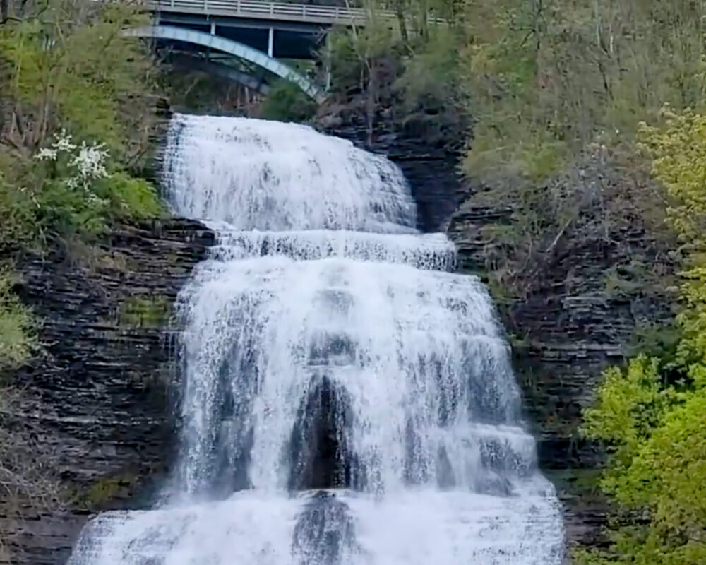 waterfalls in upstate New York