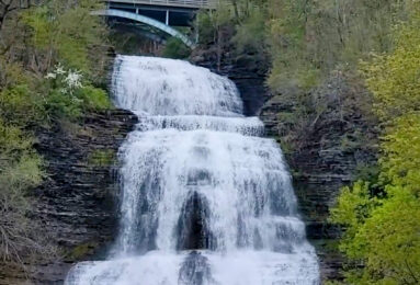 waterfalls in upstate New York