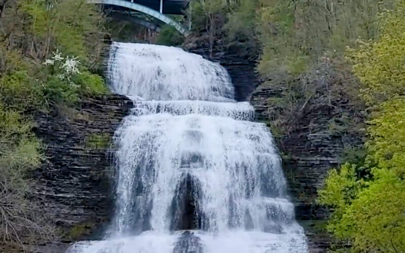 waterfalls in upstate New York