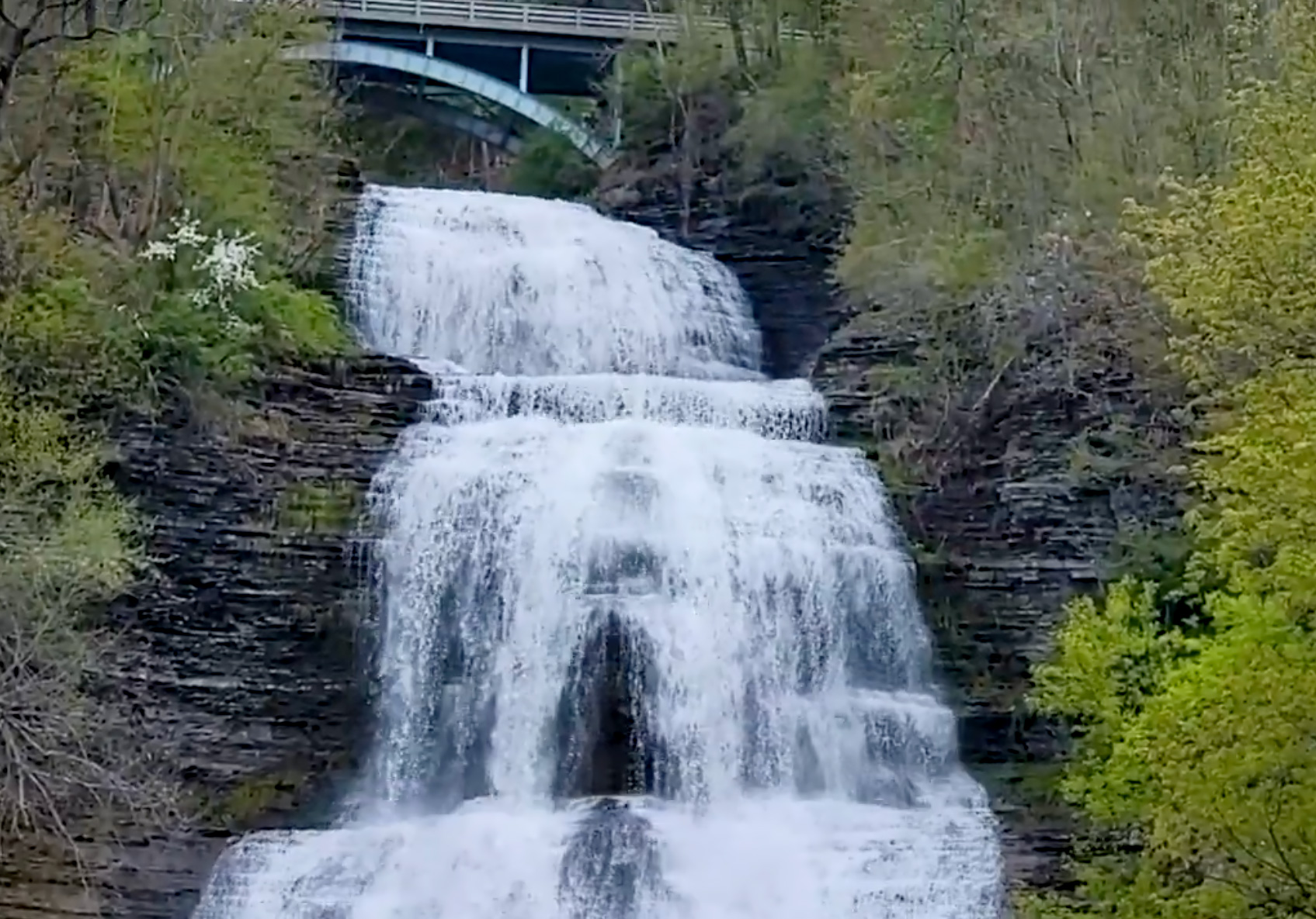 waterfalls in upstate New York